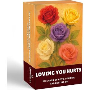 Love Message Oracle Cards for Beginners. 80 Raw Breakup & Heartache Cards for Twin Flames, Emotional Drama, Toxic Relationships & Shadow Work in Love