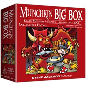 SJG, Munchkin Big Box - for Ages 14 and Up, 3 to 6 Players