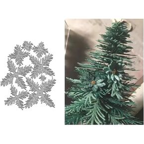 Christmas Pine Tree Metal Die Cuts Dies Stencil, Christmas Pine Tree Cutting Dies Cut Stencils DIY Scrapbooking Cards Photo Album Craft Embossing Paper Dies for Album Card Scrapbooking Making