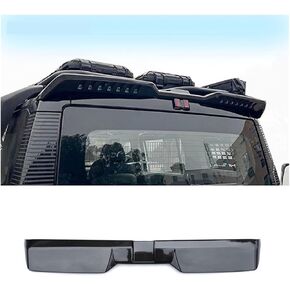 Compatible For Chery Icar 03 Accessories Jaecoo 2024 2025 Spoiler Modification Black Samurai Roof Splitter Tail Wing Top Wings(Carbon fiber pattern)