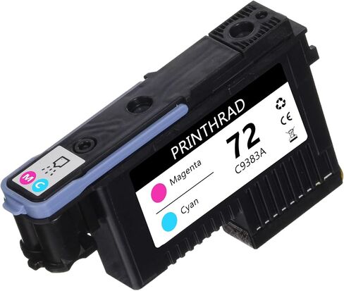 72 PrinThead مع رقائق جديدة محدثة متوافقة مع طابعات HP T610 T620 T770 T790 T1100 T1120 T1200 T1300 T2300 طابعة 3 حزم (رمادي/صور أسود ، سايان/ماجنة ، أسود غير لامع/أصفر) in Kuwait