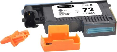 72 Printhead with New Updated Chips Compatible for HP Printers T610 T620 T770 T790 T1100 T1120 T1200 T1300 T2300 Printer Gray + Photo Black in Saudi Arabia