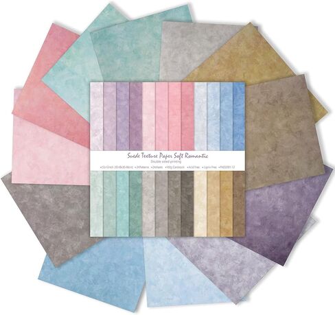 Scrapbook Paper 12x12 - 24 Sheets/24 Designs Double-Sided Textured Craft Paper, Boho Patterned Scrapbooking Paper for Scrapbook Supplies Junk Journals Card Making Origami Photo Album, Boho Earth in Saudi Arabia