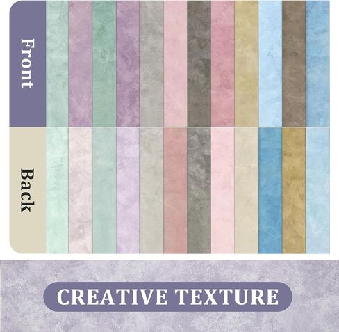 Scrapbook Paper 12x12 - 24 Sheets/24 Designs Double-Sided Textured Craft Paper, Boho Patterned Scrapbooking Paper for Scrapbook Supplies Junk Journals Card Making Origami Photo Album, Boho Earth in Saudi Arabia