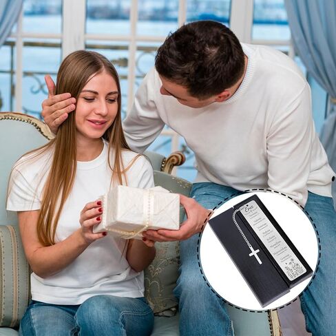 هدايا مرجعية لآية الكتاب المقدس - مرجعية مسيحية ملهمة لقراءة إكسسوارات الكتاب المقدس الدينية مع الصليب للإناث من الأصدقاء معمودية التخرج التخرج من التقاعد in Kuwait