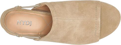 NYDJ Women's CAI Espadrille Wedge Sandal, Sand, 6 in Saudi Arabia
