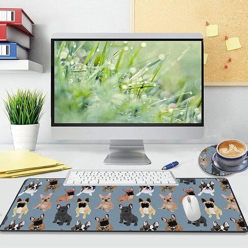 Extended Large Gaming Mouse Pad and Coaster with Stitched Edge 31.5x11.8 inch Non-Slip Rubber Base Mouse Pad, Suitable for OfficeHome Desk Mat-Bible Verse Pink Phil 4-13 in Saudi Arabia