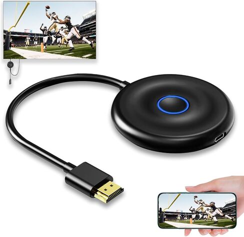 Office Supplies for Microsoft Office/Google Suite, Wireless Presentation Adapter/Receiver for Mirroring Office Software Content from Smartphones and Laptops to a Large Screen in Kuwait