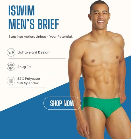 ملابس السباحة Sporti Iswim Essential الصلبة - أسود - 36 in Saudi Arabia