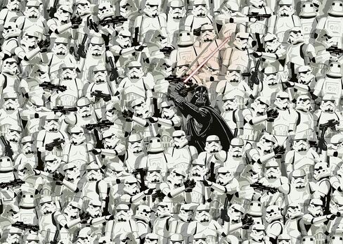 Ravensburger Star Wars 1000 Piece Challenge Puzzle | Unique Piece Design | Softclick Technology | Ideal Gift for Puzzle Enthusiasts in Saudi Arabia