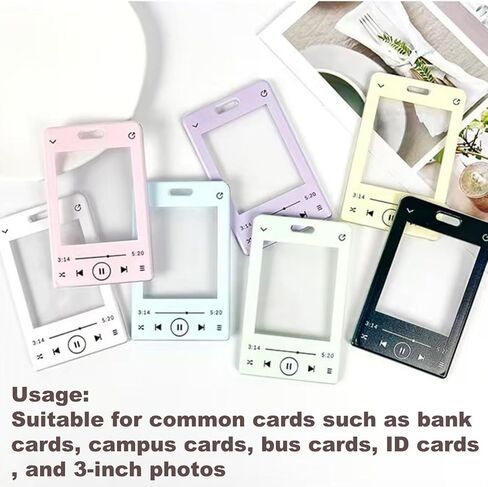 2 حزمة الحزمة photocard keychain 54x85mm acrylic pc oldsers clear id scay sweves for bank bus photo card in Kuwait