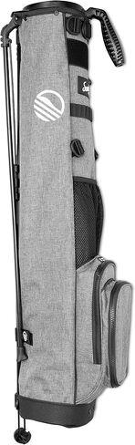 Sunday Golf Loma XL Bag - Lightweight Golf Bag w/Strap and Stand – Easy to Carry Pitch n Putt Golf Bag – Golf Stand Bag for The Driving Range, Par 3 and Executive Courses, 3.4 pounds (Toasted Almond) in Kuwait