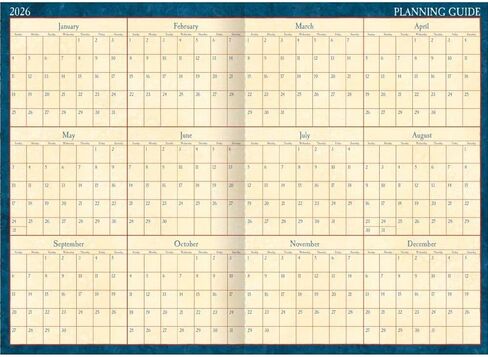 Lang Companies, Heart and Home Monthly 2026 Pocket Planner, 4.9'' X 6.6'', Weekly Calendar with Wire-O Binding in Saudi Arabia