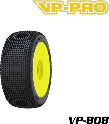 VP-Pro 1/8 Scale RC Buggy Tires and Wheels, Cactus Evo VP-808, Four Tires with Wheels (4) in Saudi Arabia