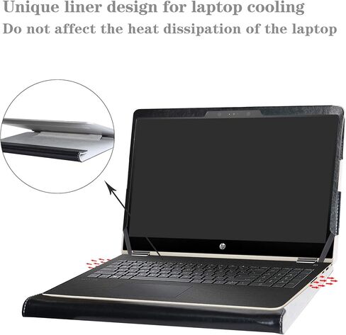 Alapmk Protective Case for 13.3" HP Envy X360 13 13-agXXXX 13m-agXXXX 13-arXXXX (13-ag0000 to 13-ag9999,Such as 13M-AG0001DX 13M-AG0002DX) Laptop [Warning:Not fit Envy X360 13 13-yXXX],Black in Saudi Arabia