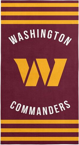 Northwest 1NFL/72004/2020/RET: 30X60 Beach Towel Stripes - Commanders in Saudi Arabia