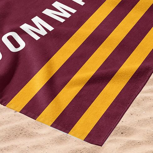 Northwest 1NFL/72004/2020/RET: 30X60 Beach Towel Stripes - Commanders in Saudi Arabia