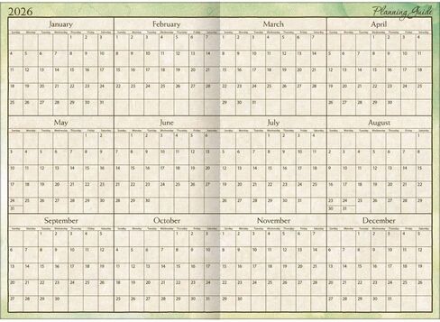 Lang Companies, Bountiful Blessings 2026 Planner, 8.5'' X 12'', 12-Month Calendar with Case Binding in Saudi Arabia