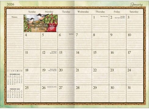 Lang Companies, Bountiful Blessings 2026 Planner, 8.5'' X 12'', 12-Month Calendar with Case Binding in Saudi Arabia