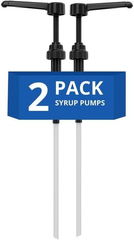 Coffee Syrup Pump Compatible with Torani 24 oz - 25 onces/Monin 1Liter Bottle/Davinci 750ml Bottles - Multipurpose Soap Oil Dispenser Pumps Set of 4 in Saudi Arabia