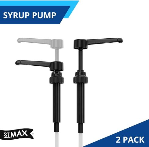 Coffee Syrup Pump Compatible with Torani 24 oz - 25 onces/Monin 1Liter Bottle/Davinci 750ml Bottles - Multipurpose Soap Oil Dispenser Pumps Set of 4 in Saudi Arabia