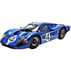Ford 1967 GT MK IV #4 Blue Lemans 24 Hours L.Ruby / D.Hulme 1/18 by Shelby Collectibles SC426