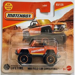 Matchbox 2025 MBX Field Car Convertible [Orange] Orange 93/125