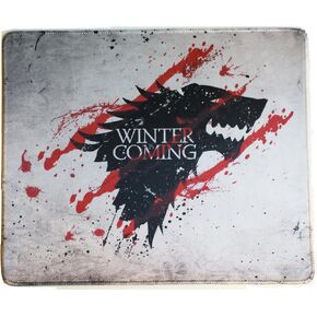 12x10 Inch Game of Throne Winter Is Coming North Wolf Mousepad Large Mouse Pad Mouse mat Waterproof