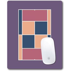 Racquet Inc Tennis Court Mouse Pad – Green Grass Desk Mousepad with Fabric Surface – Tennis-Themed Office Accessory for Work or Gaming – Compatible with Optical and Laser Mice