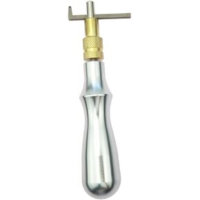 Veemoon Leather Groover Aluminum Alloy Construction Skiving Edger for Craft Stitching Projects