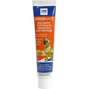 From Doggy Breath to Doggy Fresh Dog Dental Care Enzymatic Toothpaste for Dogs | Cleans Teeth and Freshens Breath | Safe for Puppies, Clinical Care, Bacon Cheese Flavor - 1 Pack 70g (2.5 oz)
