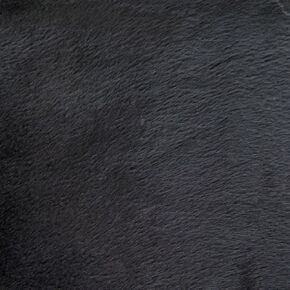 Faux Fake Fur Solid Velboa Black 60 Inch Fabric by the Yard (F.E.