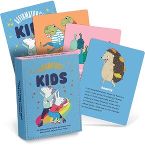 Knock Knock Kids Affirmators! Deck: 40 Affirmation Cards Deck for Kids - to Boost Your Mood and Adjust Your 'Tude