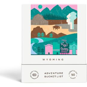 Wyoming Adventure Bucket List: 50 Scratch-Off Cards for Outdoor Activities, Tourist Attractions, and Road Trips - Perfect Travel Gift and Guide for Exploring Wyoming