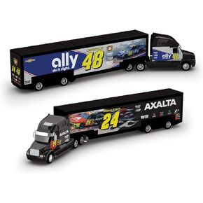 Lionel Racing NASCAR Authentics Alex Bowman No.48 & William Byron No.24 Throwback 1:64 Scale Hauler