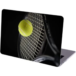 Compatible with MacBook Air 13 inch Retina Display with Touch ID, Hard Protective Shell with Keyboard Cover ( M1 A2337 A2179 A1932, 2018 2019 2020 Release) - Tennis Ball-02