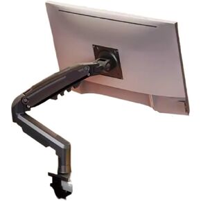 F80 Computer Monitor Stand Cantilever Robotic arm Heightening Screen Base Secondary Screen Lifting Rotating Bracket(Black)