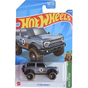 Hot Wheels '21 Ford Bronco, Mud Studs 1/5