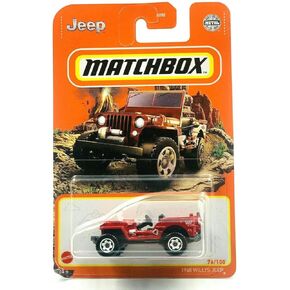 Matchbox 1948 Willys Je-ep [Red] 76/100
