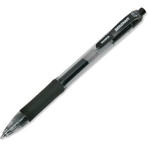 AbilityOne - Retractable Gel Pen - Medium Point, Black Ink 7520-01-647-3133: Dozen, 12 Item(s)
