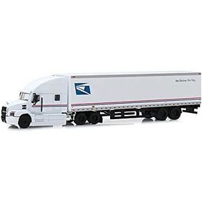 GREENLIGHT30090 Diecast Metal Rubber Model Truck, White and Chrome, 2019 Mack GL-30090 GL30090#30090