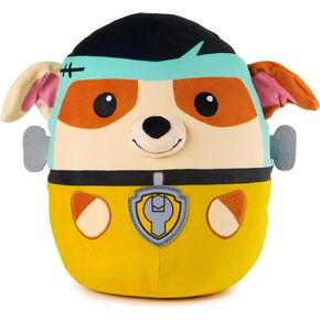PAW Patrol Franken Rubble Squish Plush, Official Toy from The Hit Cartoon, Special Edition Squishy Stuffed Animal for Ages 1 and Up, 12"