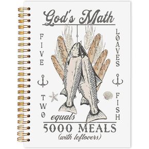 AQYIP Coquette Pink Bow Christian Spiral Notebook, Psalm 139 Bible Journaling Notebooks, Religious Journals for Writing, Coquette Office Supplies, Preppy Bible Notebooks for Note Taking, 5.5x8.3 Inch