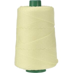 YELARXI Polyester Macrame Cord, 3mm x 219 Yards Polypropylene Macrame Cords Braided Craft Crochet Bag Rope Yarn Fit for DIY Wall Hangers Hats Purses Rug Knitter - (Light Pink)