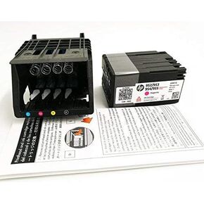 HP 952/953 Print Head Assembly, Replacement Kit with Setup Cartridges for OfficeJet Pro 8702, 7720, 7730, 7740, 8210, 8216, 8710 Printers, M0H91A