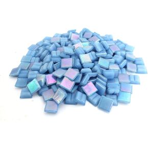 Milltown Merchants Iridescent Mosaic Tile (1 Pound, Black - 4/10 Inch)