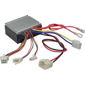 AlveyTech 6-Wire Control Module for Razor Crazy Cart, Dune Buggy (Ver 12+), Ground Force (Ver 13+), Ground Force Drifter (Ver 3+) - HB2430-TYD6K-FS-ROHS Speed Controller, Electric Drift Kart Parts