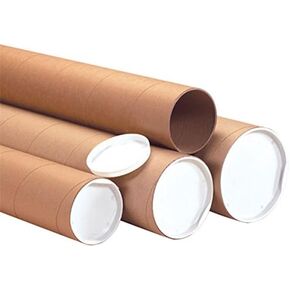 The Boxery Brown Shipping Mailing Tubes 1.5X30'' 50/cs