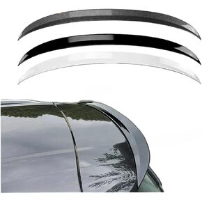 GLC43 Style Gloss Black Rear Spoiler Wing Compatible For Benz X254 GLC 220d 250 250d 300 400 2023 2024 2025 Rear Trunk Spoiler Caps(Arctic White)