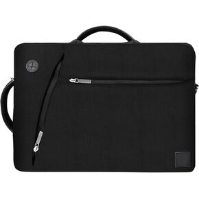 BPC Convertible Messenger Backpack for 13-Inch Laptops – Multi-Functional Travel & Work Bag with Adjustable Straps, Earphone Slot, Hidden Backpack Harness (Gray)